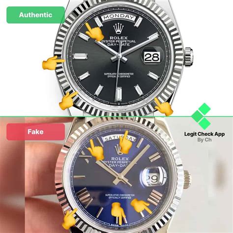 rolex ladies datejust real vs fake|rolex day date homage watch.